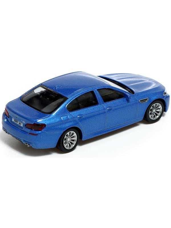 Машина металлическая BMW M5, 1:43, цвет синий