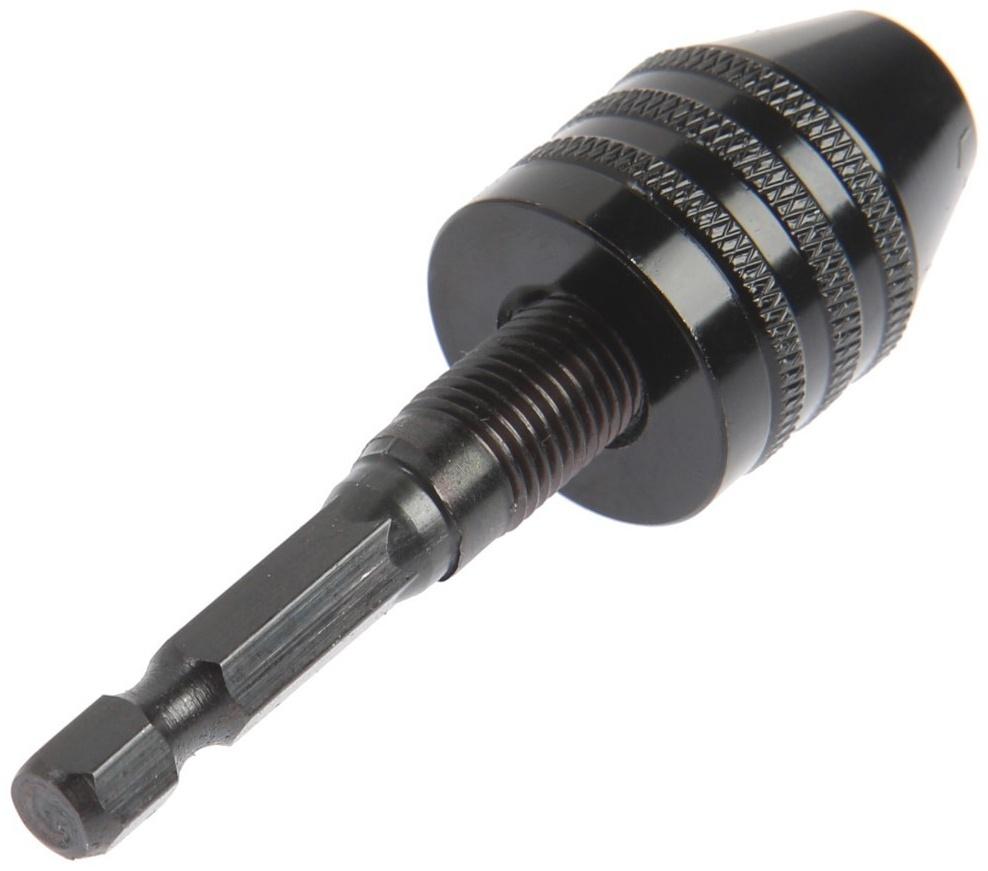 Мини-патрон для дрели, ТУНДРА, хвостовик 1/4