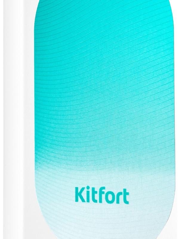 Вентилятор Kitfort КТ-406-2, настольный, 2.1 Вт, 1 режим, бело-бирюзовый