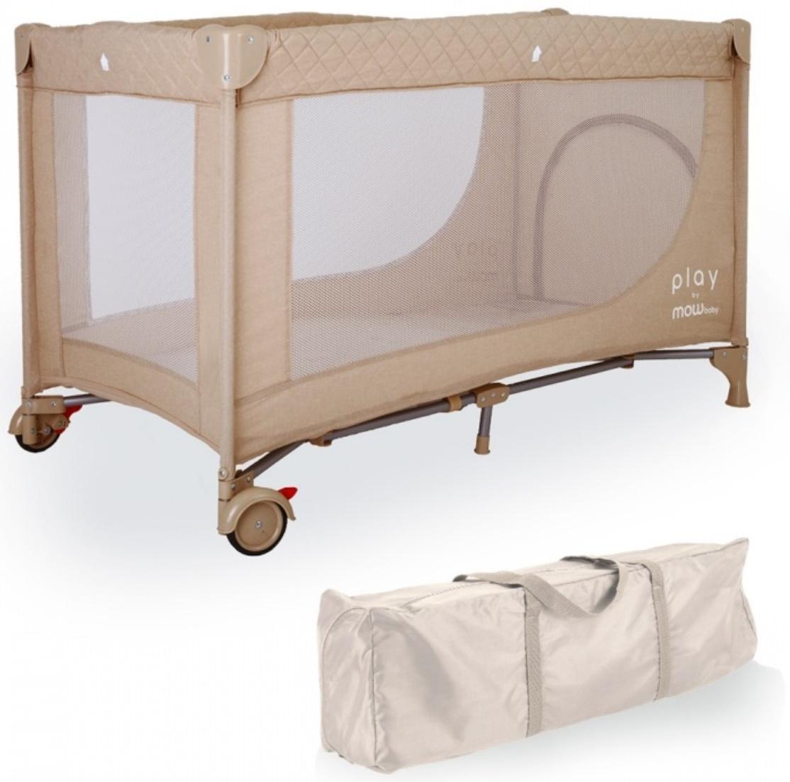 Манеж детский MowBaby play, цвет бежевый