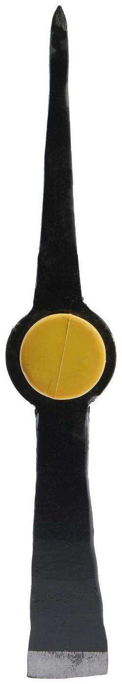 Кирка ТУНДРА, кованая, фиберглассовая рукоятка 900 мм, 1000 г