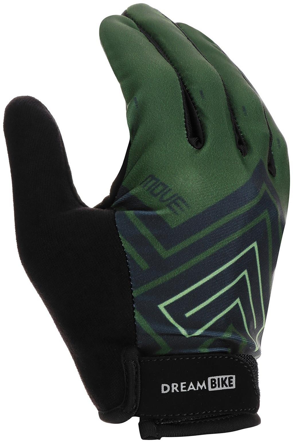 Перчатки велосипедные Dream Bike, мужские, р. L
