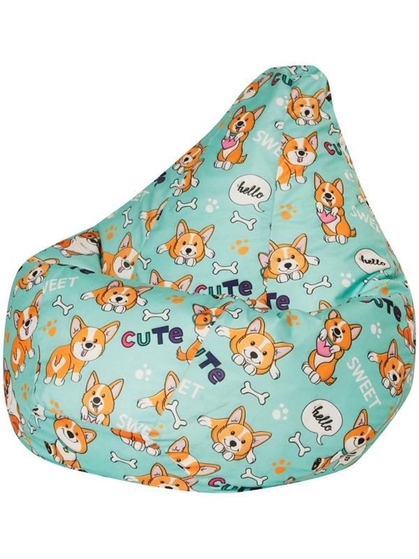 Кресло-мешок «Груша» «Корги», размер L