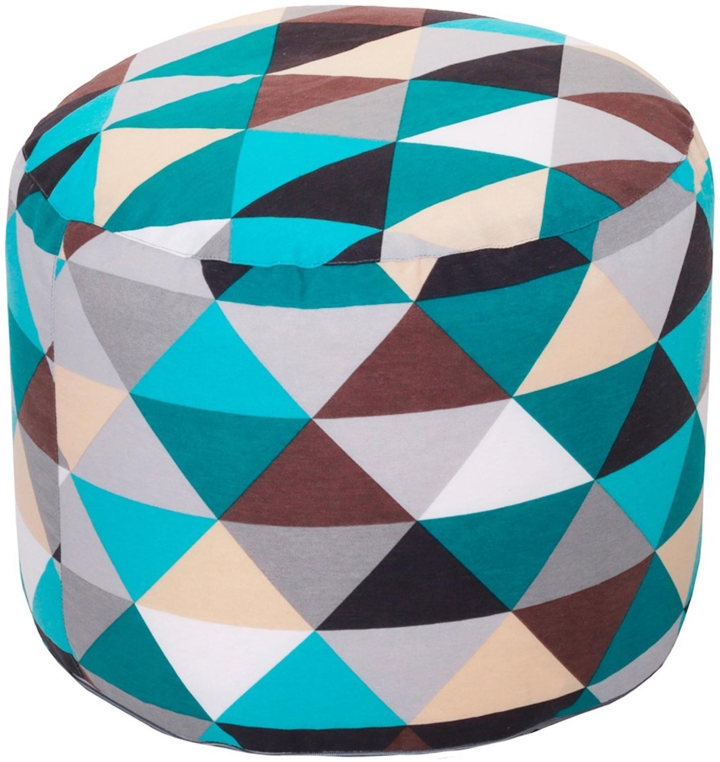 Пуфик «Круг» «Изумруд»