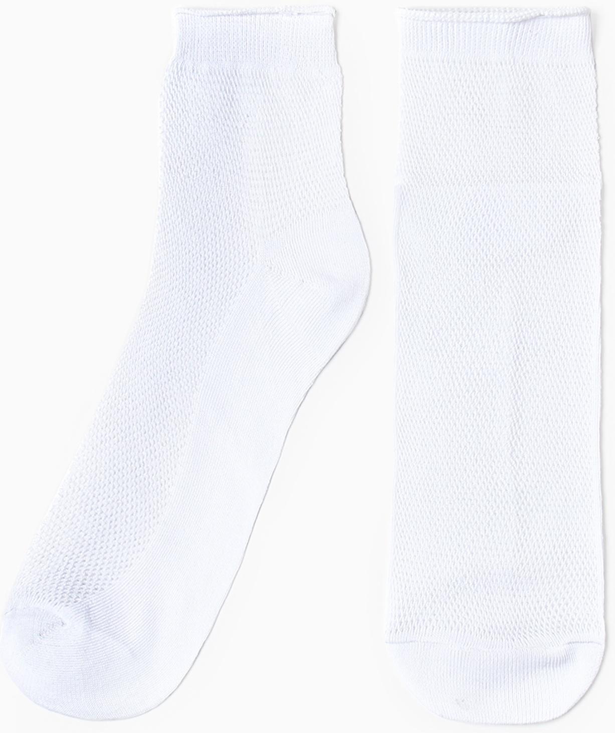 Носки мужские, цвет белый, размер 27