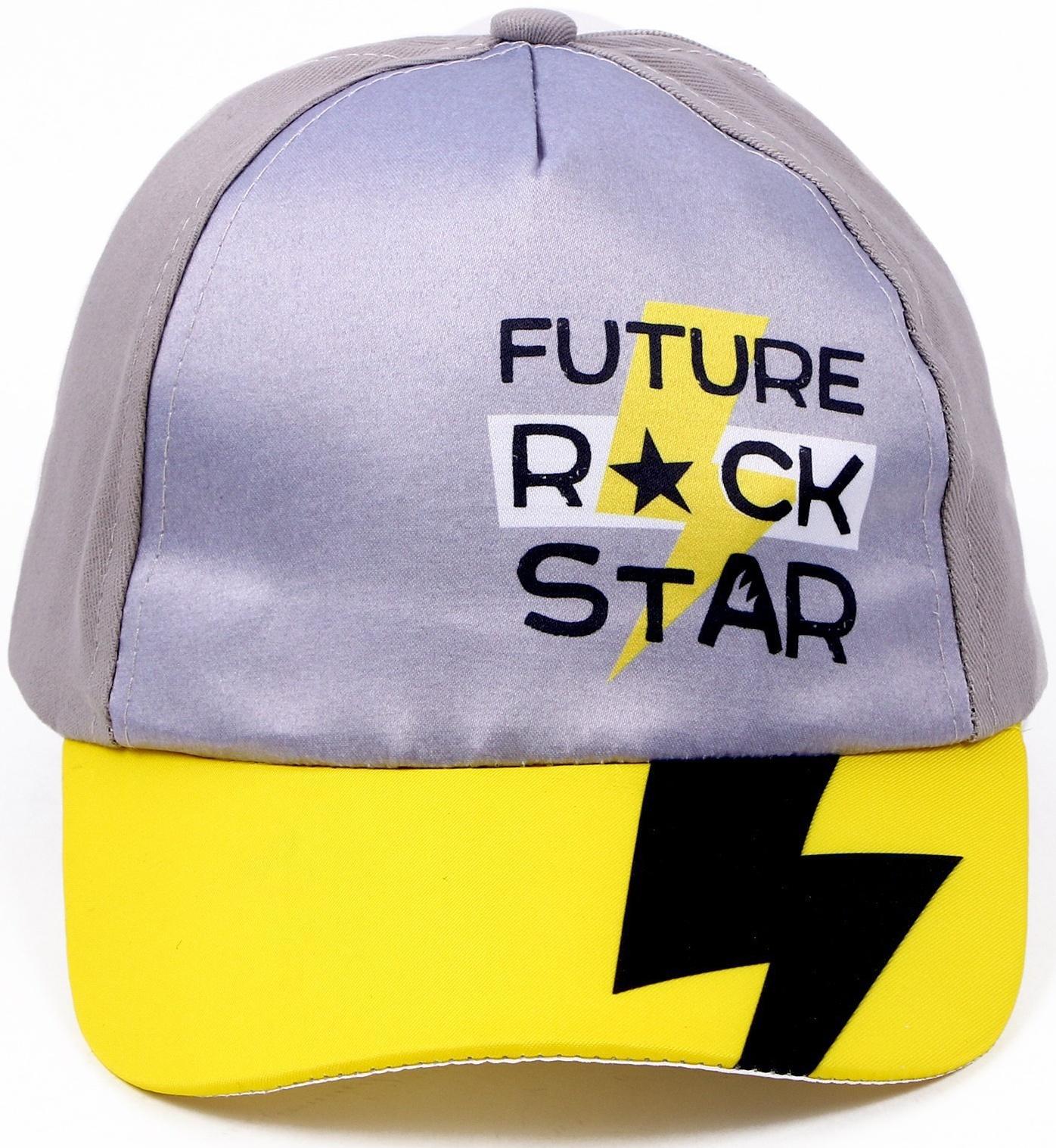 Кепка детская Future rock star, рр 54 см