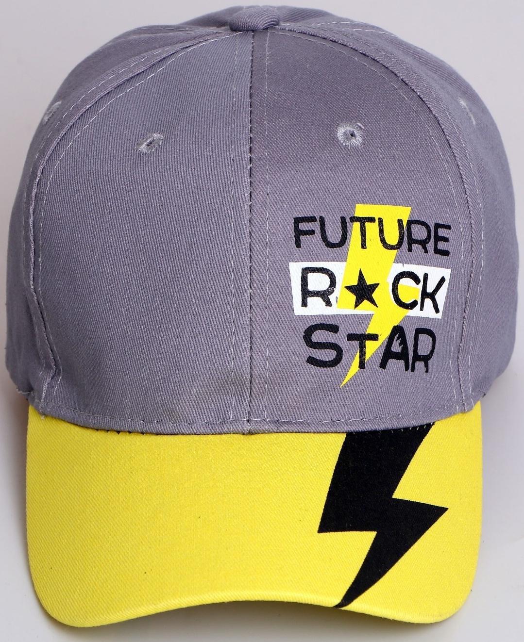 Кепка детская Future rock star, рр 54 см