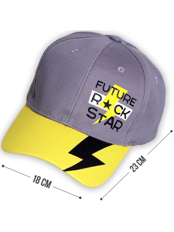 Кепка детская Future rock star, рр 54 см