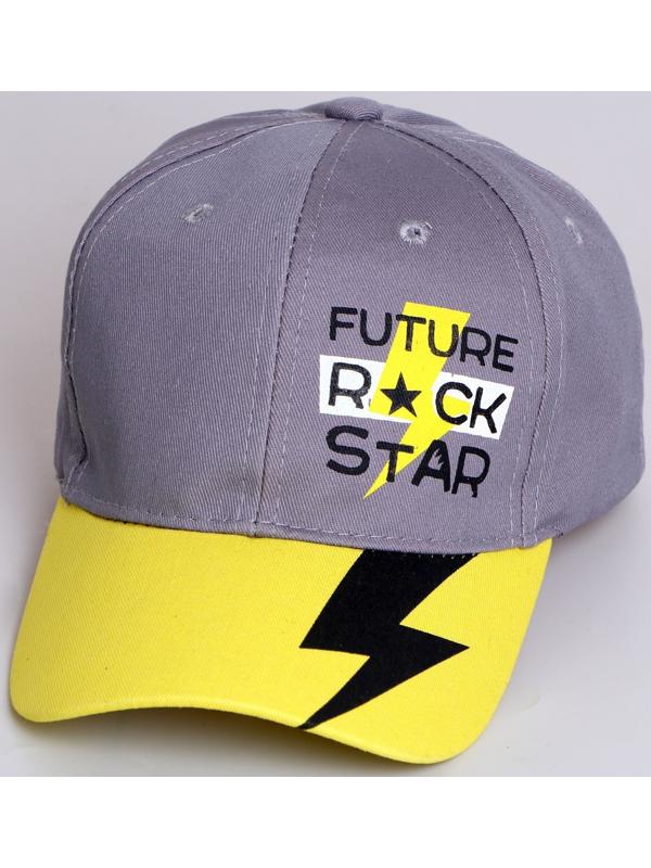 Кепка детская Future rock star, рр 54 см