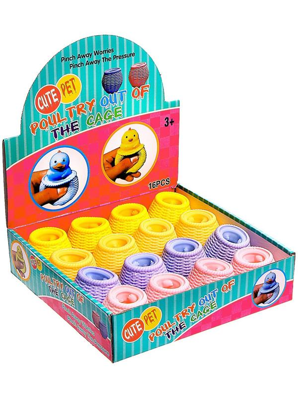 Мялка «Птенчик», цвета МИКС