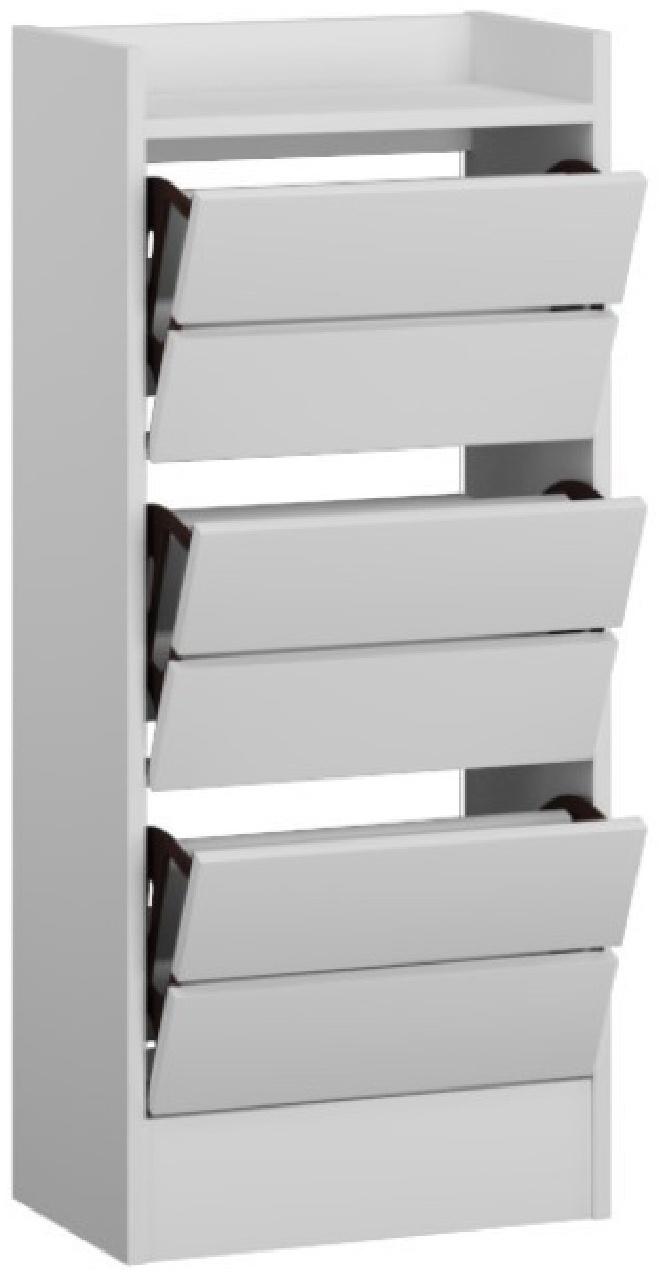 Обувница ЯПТ-1 Ямайка, 450x270x1026, Белый