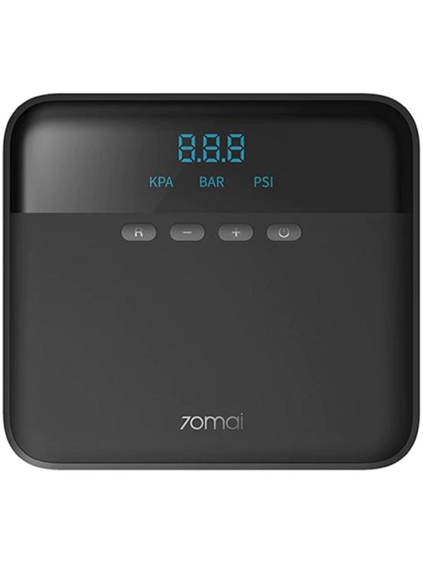 Компрессор автомобильный Xiaomi 70mai Midrive TP03, 10А, 12В, 25 л/мин, 3.2 м, черный