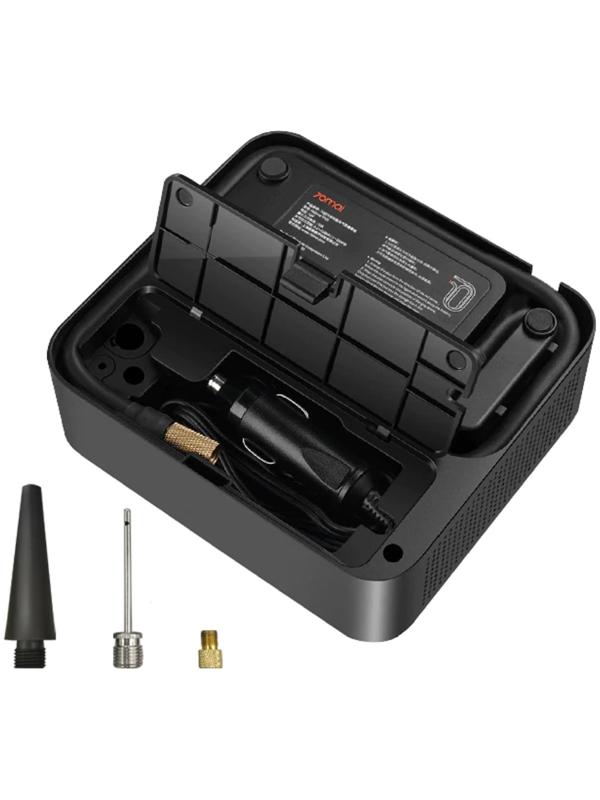 Компрессор автомобильный Xiaomi 70mai Midrive TP03, 10А, 12В, 25 л/мин, 3.2 м, черный