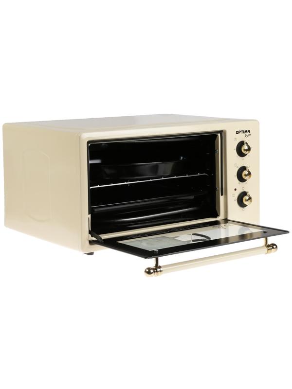 Мини-печь OPTIMA OF-48BR, 1600 Вт, 48 л, 50-300°С, таймер, бежевая