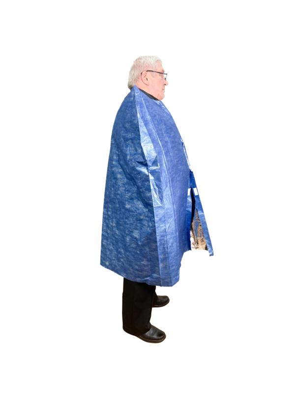 Накидка защит, о/раз КХ 'ГЕКСА' Tutami span L синий