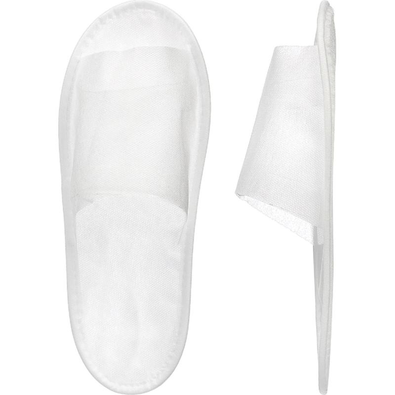 Тапочки одноразовые ГП Стандарт Плюс с откр мысом, белые 5 мм, 150 пар/уп