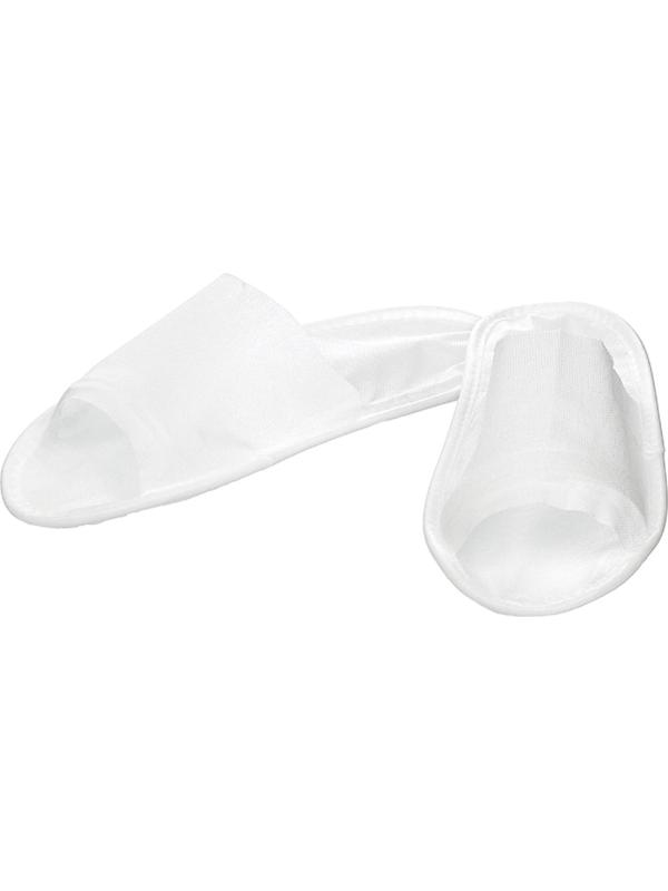 Тапочки одноразовые ГП Стандарт Плюс с откр мысом, белые 5 мм, 150 пар/уп