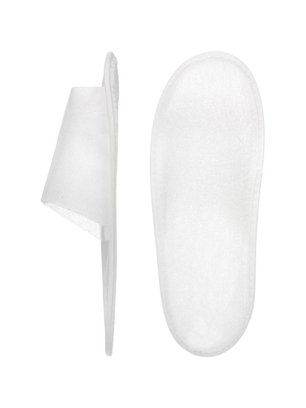 Тапочки одноразовые ГП Стандарт Плюс с откр мысом, белые 5 мм, 150 пар/уп