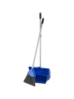 Комплект для уборки совок-щетка д/пола Maya 0,621кг.синий(09020-2)_KFC