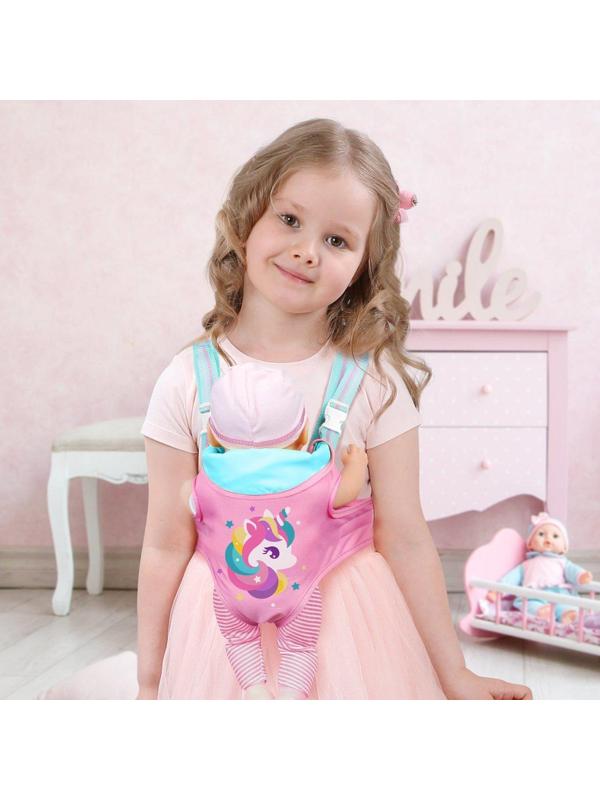 Рюкзак переноска для куклы 36-43см