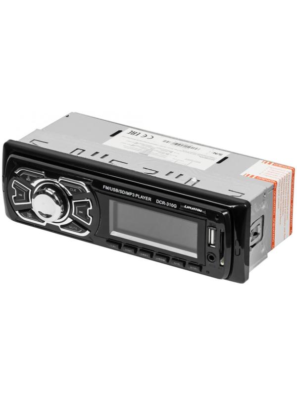 Автомагнитола Digma DCR-310G 1DIN, 4 x 45 Вт, USB, AUX