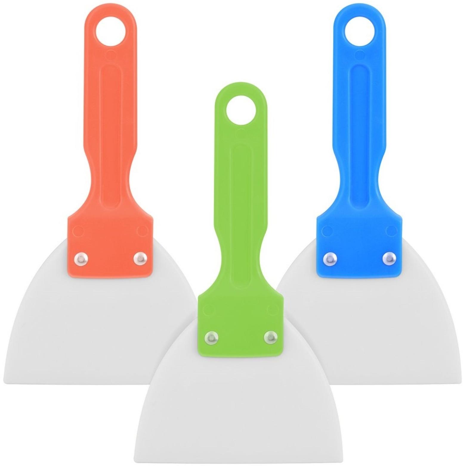 Скребок для антипригарной посуды, цвет МИКС