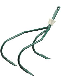 Рыхлитель, 3 зубца, с быстрозажимным механизмом, без черенка, RACO