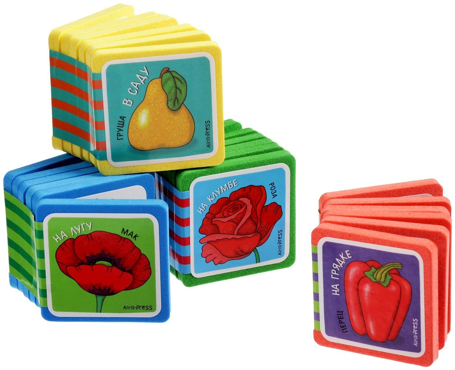 Мини-книжки. Что здесь растёт? Комплект из 4-х книг