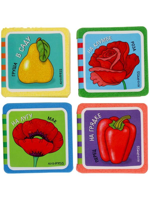 Мини-книжки. Что здесь растёт? Комплект из 4-х книг