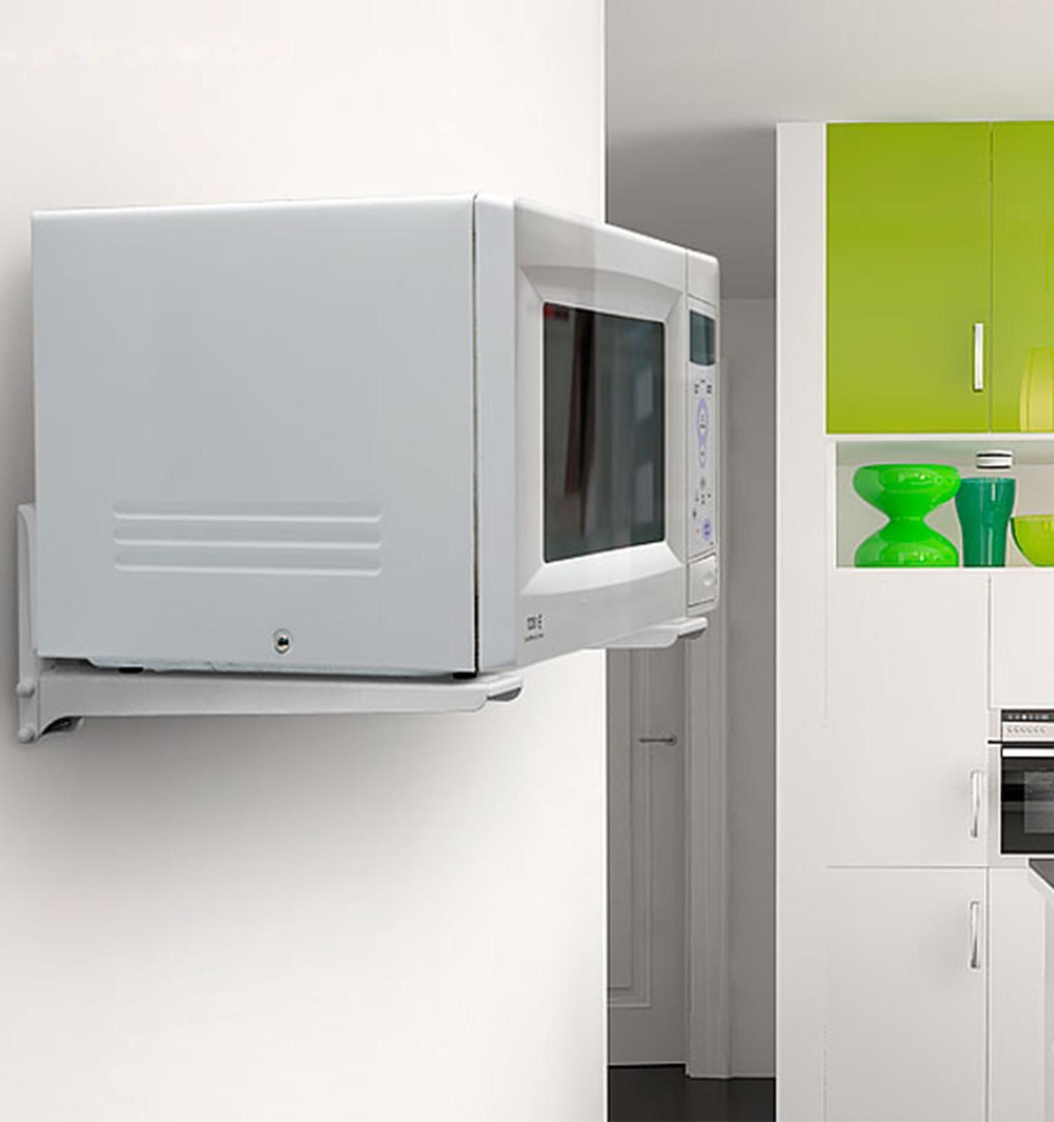 Кронштейн для СВЧ Holder MWS-2005, макс.40кг, настенный, фиксированный, белый