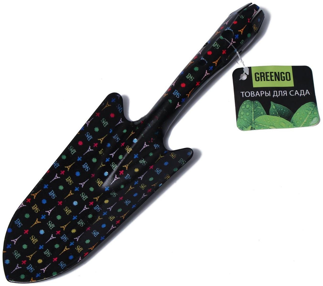 Совок посадочный, длина 26 см, металл, цвет МИКС