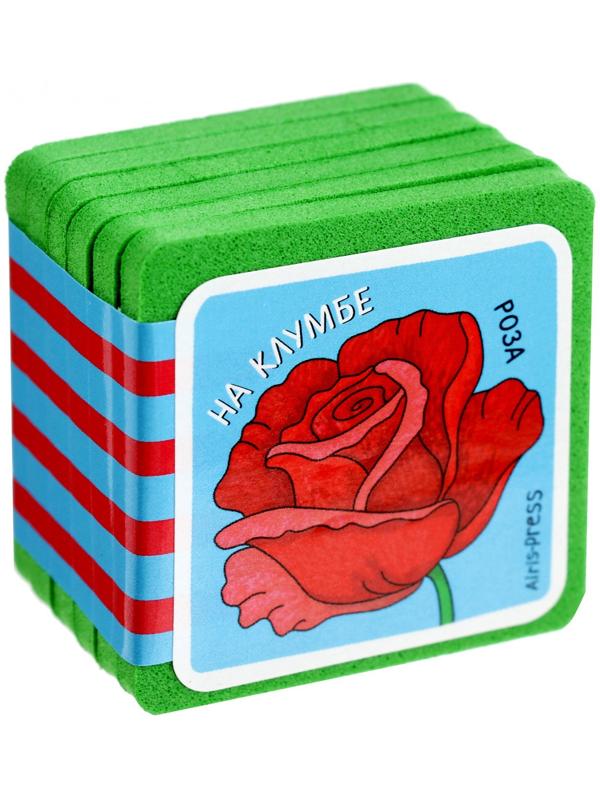 Мини-книжки. Что здесь растёт? На клумбе. Куликова Е. Н.