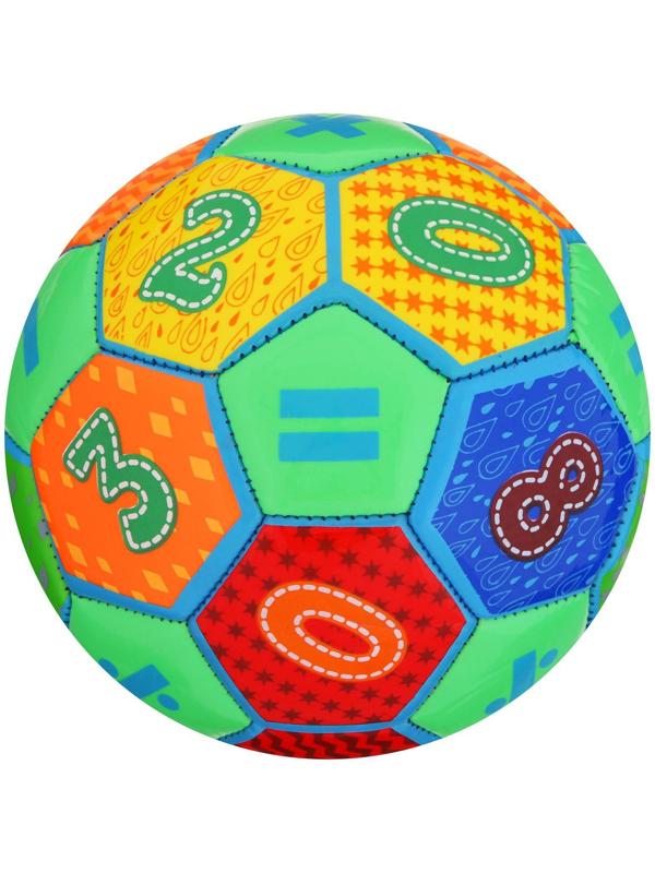 Мяч футбольный, детский, размер 2, 145 г, 32 панели, 2 подслоя, PVC, машинная сшивка, цвета МИКС