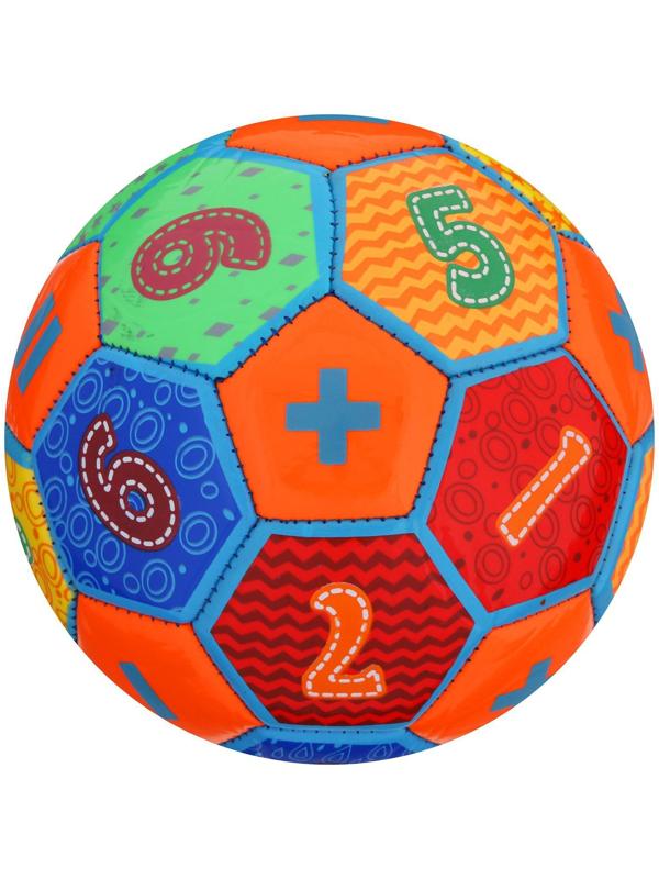 Мяч футбольный, детский, размер 2, 145 г, 32 панели, 2 подслоя, PVC, машинная сшивка, цвета МИКС
