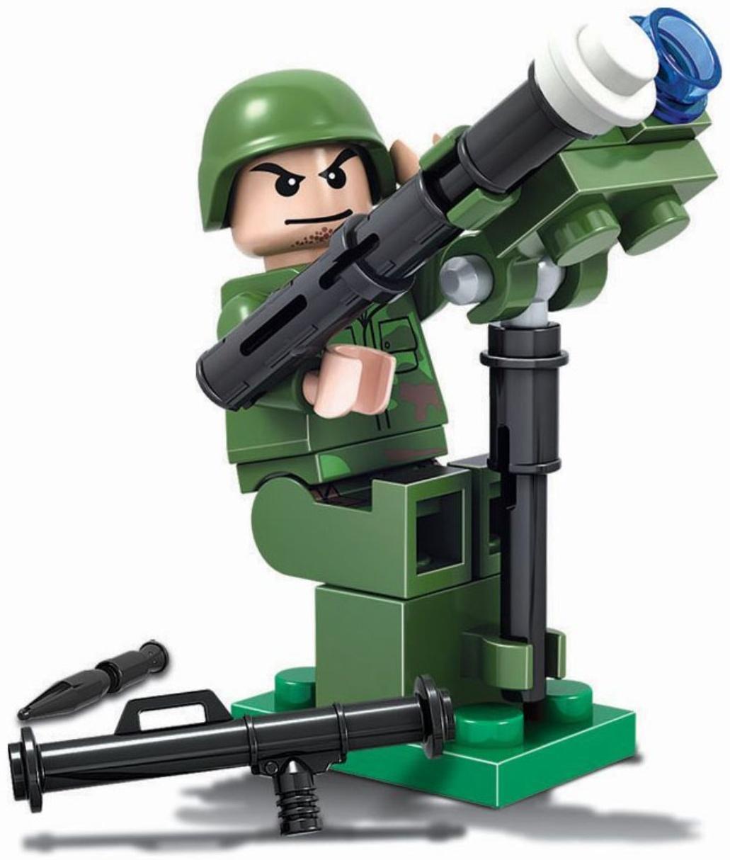 Конструктор «Боевой отряд», МИКС, в пакете