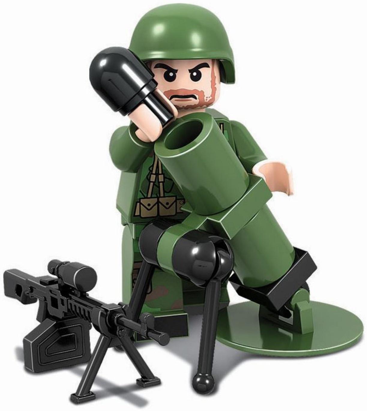 Конструктор «Боевой отряд», МИКС, в пакете