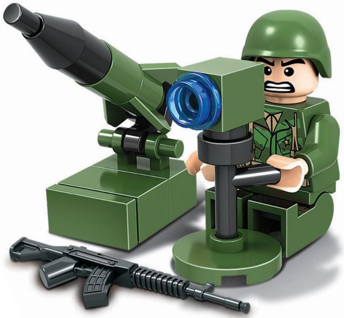 Конструктор «Боевой отряд», МИКС, в пакете