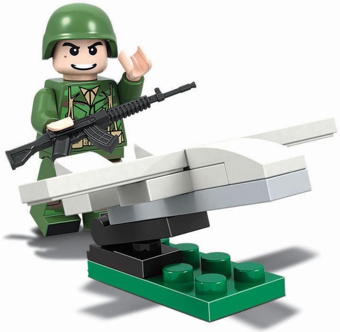 Конструктор «Боевой отряд», МИКС, в пакете