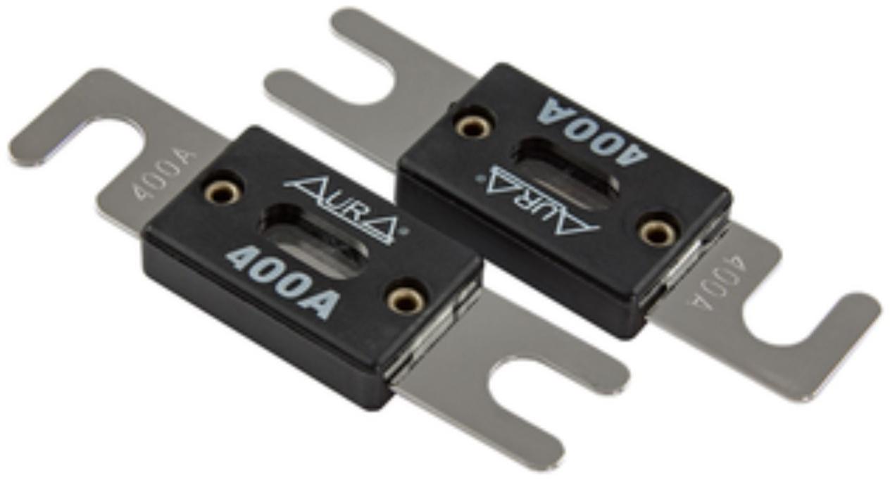 400А предохранитель ANL-типа Aura FAL-N401 ANL, 400A, набор 2 шт, никель