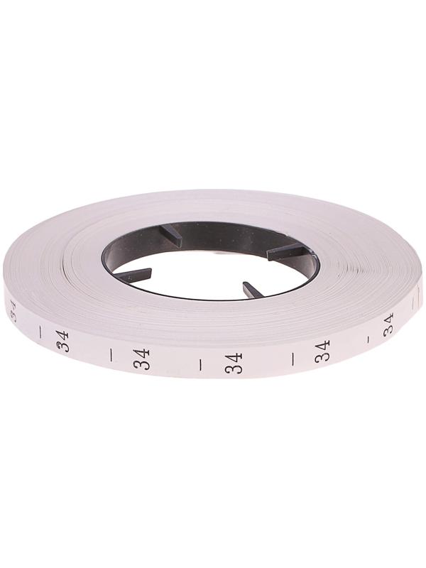 Размерник 34, в рулоне 2 000 шт.