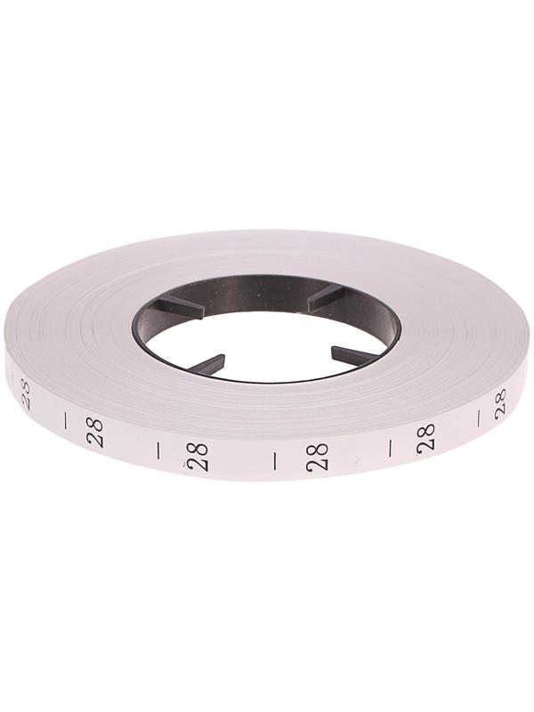 Размерник 28, в рулоне 2 000 шт.