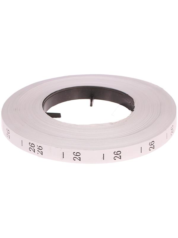 Размерник 26, в рулоне 2 080 шт.