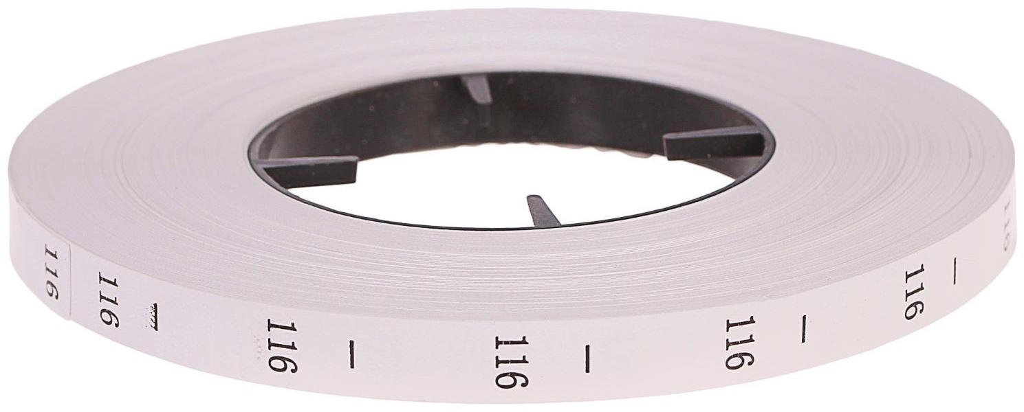 Размерник 116, в рулоне 2 080 шт.