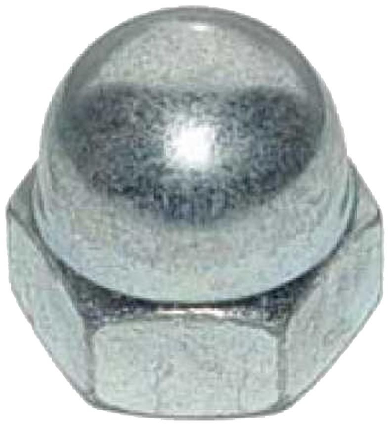 Гайка Steelrex, колпачковая, DIN1587, оцинкованная, М5, 1000 шт