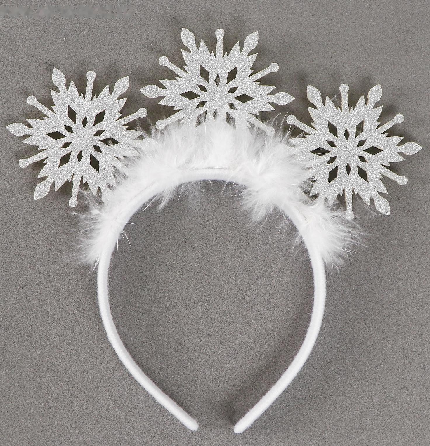 Карнавальный ободок «Снежинка»