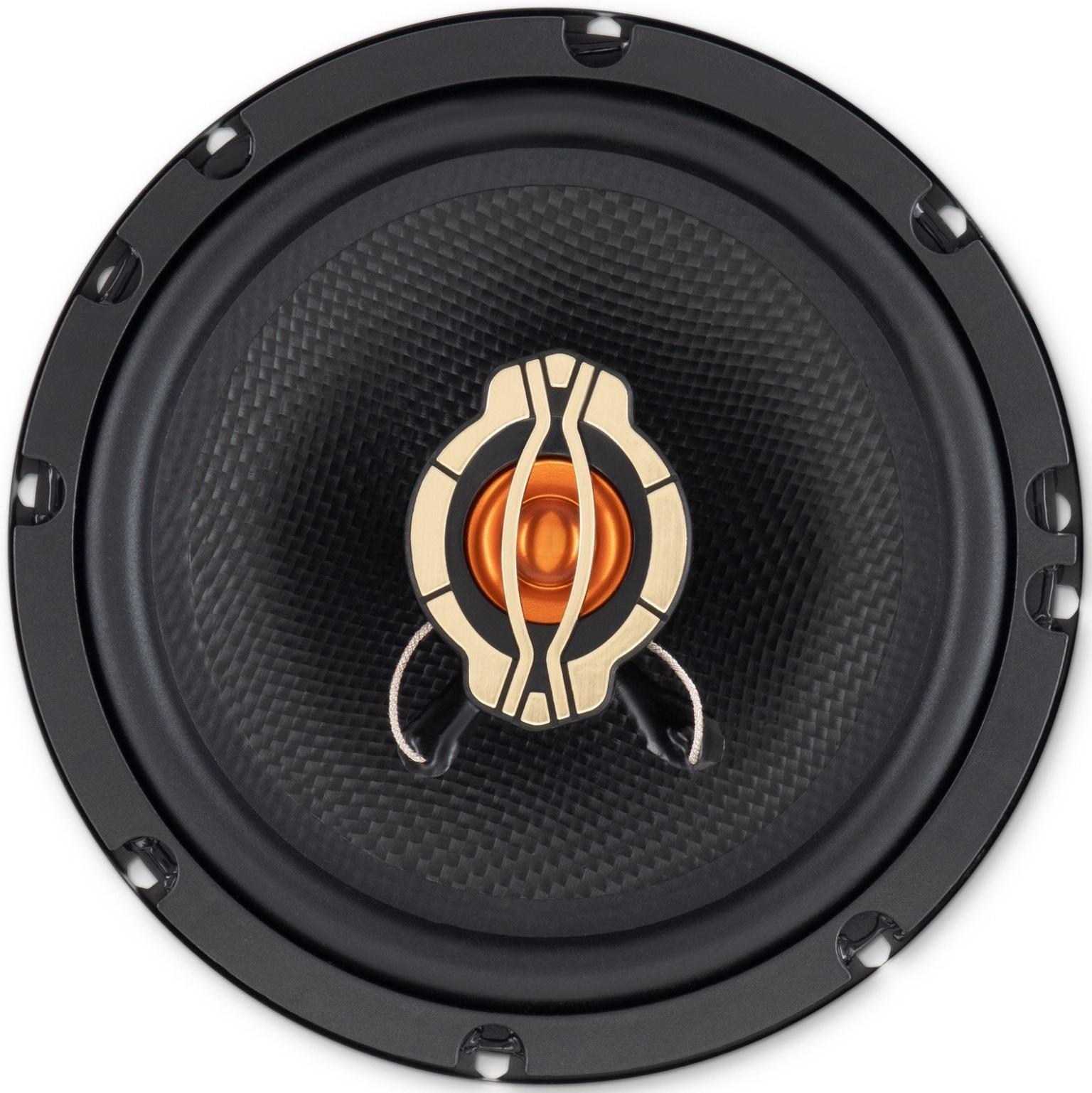 Колонки автомобильные Digma DCA-S602, 240 Вт, 86 дБ, 4 Ом, 16.5 см, комплект 2 шт, б/решетки   52009