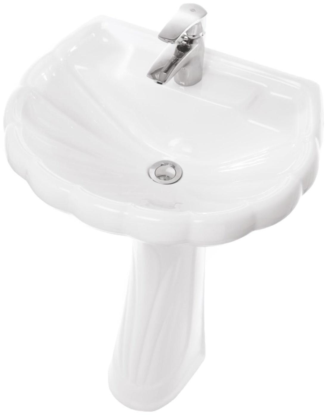 Пьедестал SANITA «Ромашка», белый