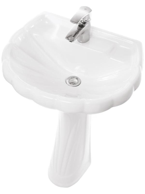 Пьедестал SANITA «Ромашка», белый