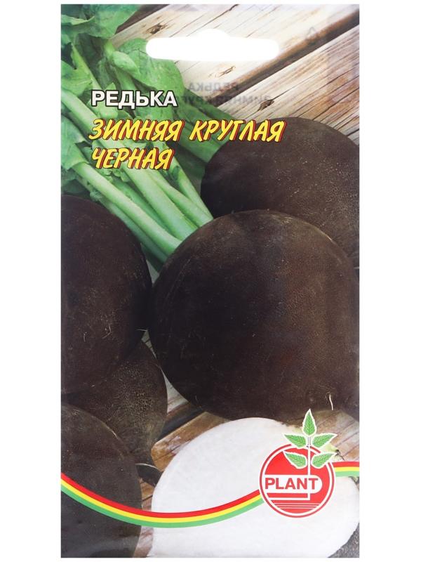Семена Редька Круглая зимняя Черная, 1 г