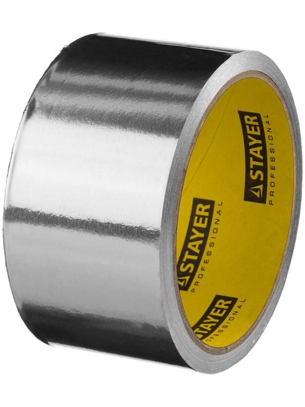 Лента алюминиевая STAYER Professional 12268-50-10, до 120°С, 50мкм, 50мм х 10м